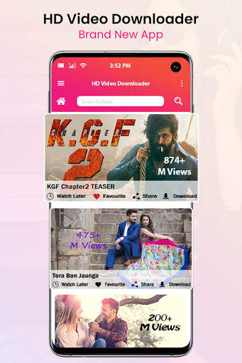 HD Video Downloader 2021 - Free Video Downloader screenshot 1