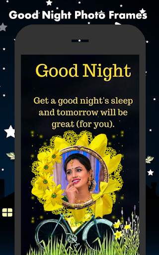 Good Night Photo Frames screenshot 1