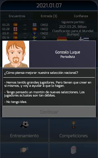 True Football National Manager screenshot 2