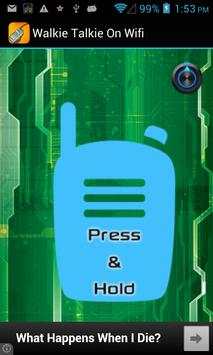Walkie Talkie On Wifi screenshot 1