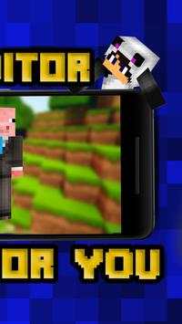 BEST Skin Editor for Minecraft Pocket Edition FREE screenshot 2