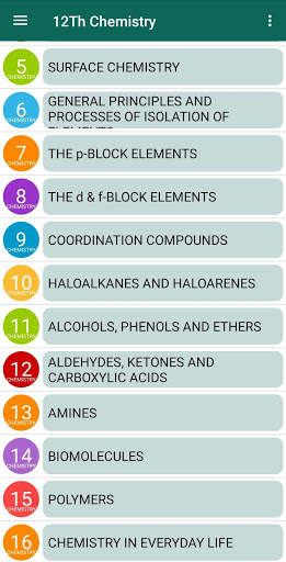 CHEMISTRY - 12Th NCERT TEXTBOOK & SOLUTION screenshot 2