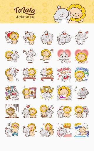 FaLala Stickers for WhatsApp screenshot 6