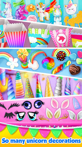 Unicorn Popcorn - Rainbow Food Chef screenshot 3