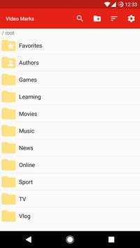 Marks for YouTube screenshot 1