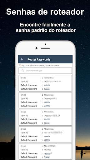 Senha do roteador WiFi screenshot 2