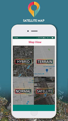 Satellite Maps View screenshot 1