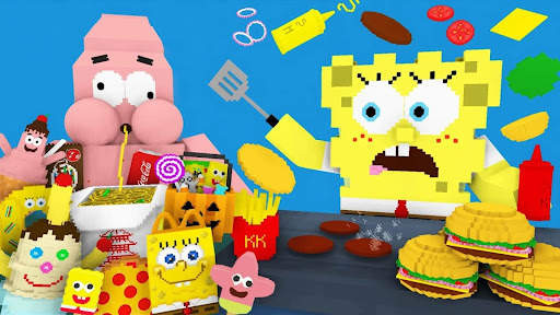 Mod SpongeBob untuk Minecraft screenshot 1