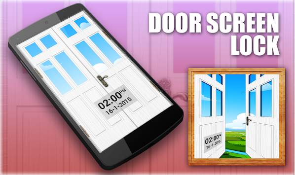 Phone sreen lock- Door lock screenshot 1
