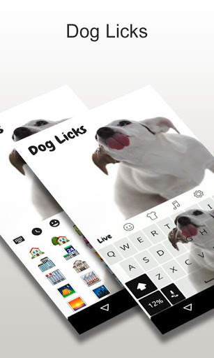 Dog Licking Keyboard  Animated screenshot 2