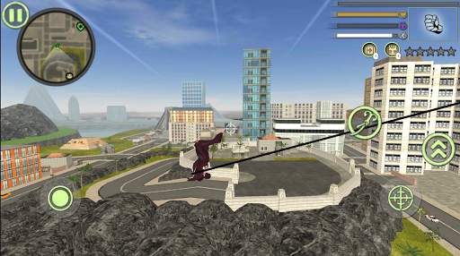 Neon Spider Rope Hero : Vice Town screenshot 3
