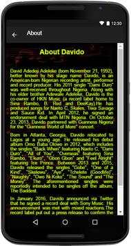 Davido Song Lyrics screenshot 5