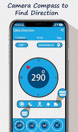 Digital Compass 360 with Free inclinometer 4 تصوير الشاشة
