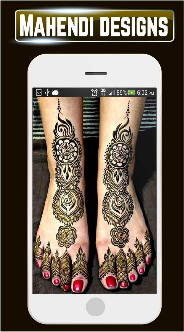 Fancy Bridal Mehndi Designs Hand Foot Neck Mehndi screenshot 2