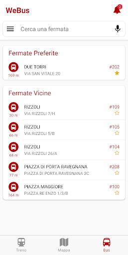 WeBus - Bus e treni a Bologna, Imola e Ferrara screenshot 4