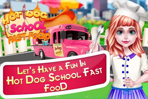 Hot Dog School Fast Food screenshot 1