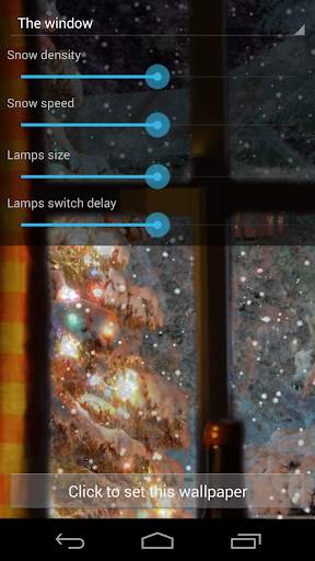 Christmas Live Wallpaper Pro screenshot 3
