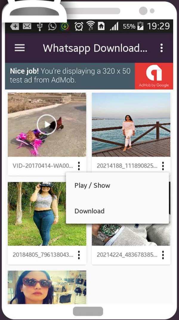 Status Downloader for Whatsapp, Facebook screenshot 2