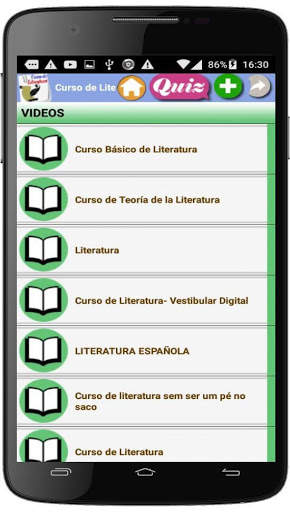 Curso de Literatura screenshot 4