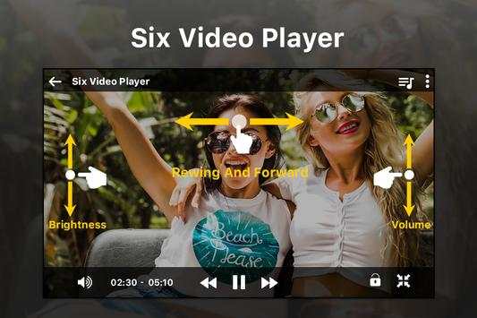 Six Video Player - All Video Player 2020 screenshot 3