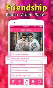 Friendship Photos Video Maker screenshot 4