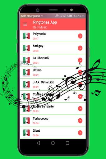Italian music ringtones screenshot 3