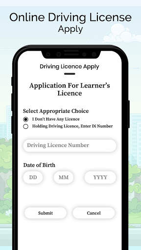 Driving License Apply Online screenshot 2