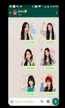 WAStickerApps Korean Idol Stickers 4 تصوير الشاشة