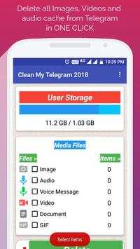 Clean My Telegram 2019 screenshot 2