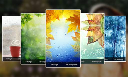 Rain Drop Live Wallpaper screenshot 1