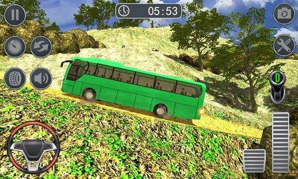 Hill Bus Climbing Sim 2019 - Offroad Bus Driving screenshot 3