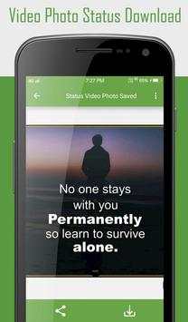 Photo Video Status Download screenshot 3