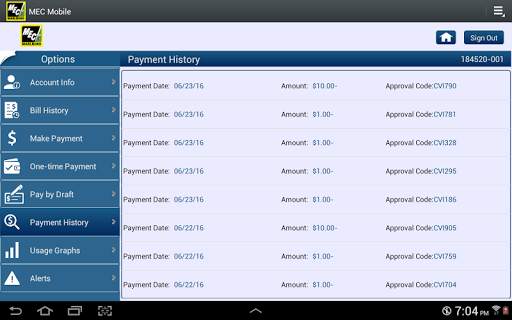 MEC Mobile screenshot 7