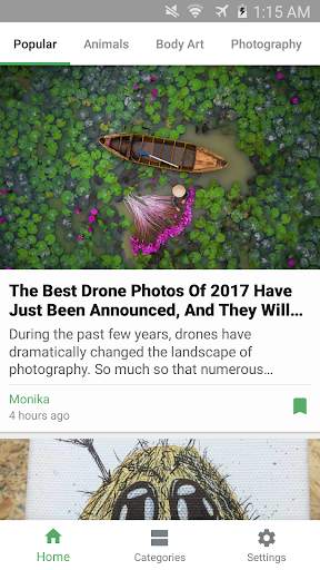 PandaFeed - RSS Reader screenshot 1