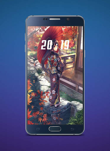 Kimono Anime Wallpaper screenshot 4