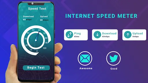 Internet Speed Test - WiFi, 4G Speed Test screenshot 1
