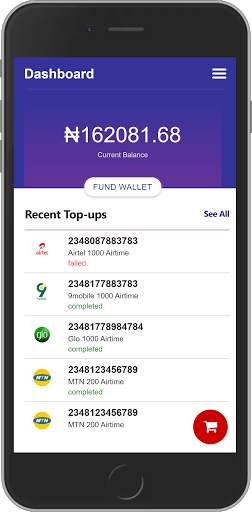 Mobile VTU - Airtime & Data Recharge screenshot 2