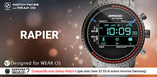 Rapier Watch Face screenshot 1