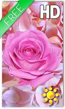 Rose Petals Live Wallpaper screenshot 1