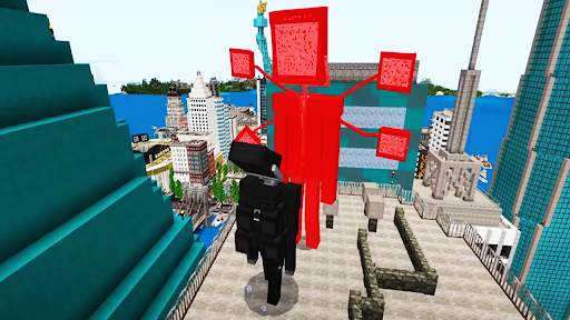 Minecraft Titan TVMan Mod screenshot 4