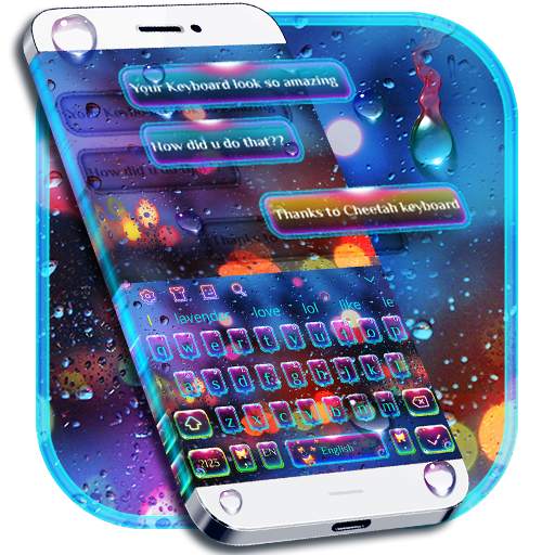 SMS Luminous Keyboard Theme 10001003