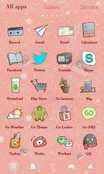 Cool Girl  Go Launcher Theme screenshot 2