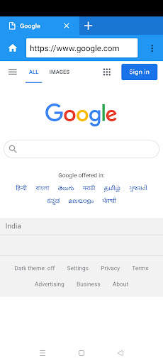 Golden Browser screenshot 4