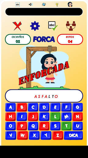 Jogo da Forca - Brasil screenshot 4
