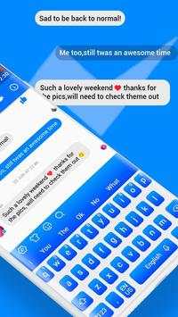 Keyboard Theme for Facebook Messenger screenshot 1