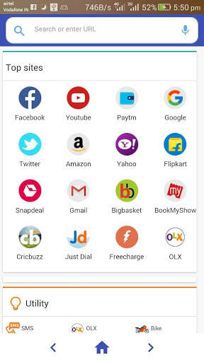 YouSee Browser screenshot 1