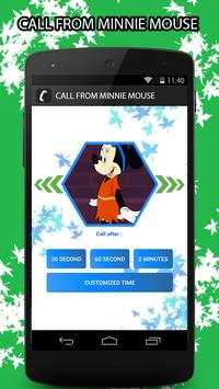 Fake Call from Minnie Maus screenshot 1