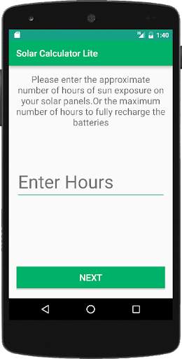 Solar Calculator Lite screenshot 2