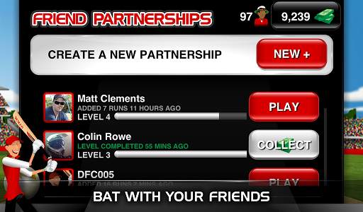 Stick Cricket Partnerships screenshot 7