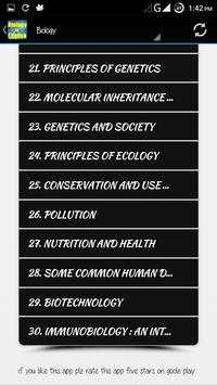 Biology in English - Offline screenshot 3
